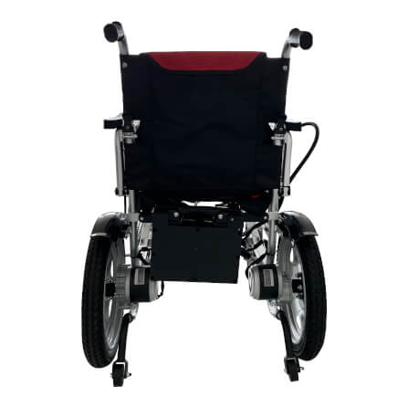 รถเข็นวีลแชร์ไฟฟ้า MIKI THAILAND JD-L07 สีแดง_2